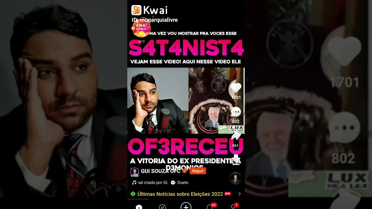 Satanistas se ferraram com o PT e o ritual para eleger lula virou pó