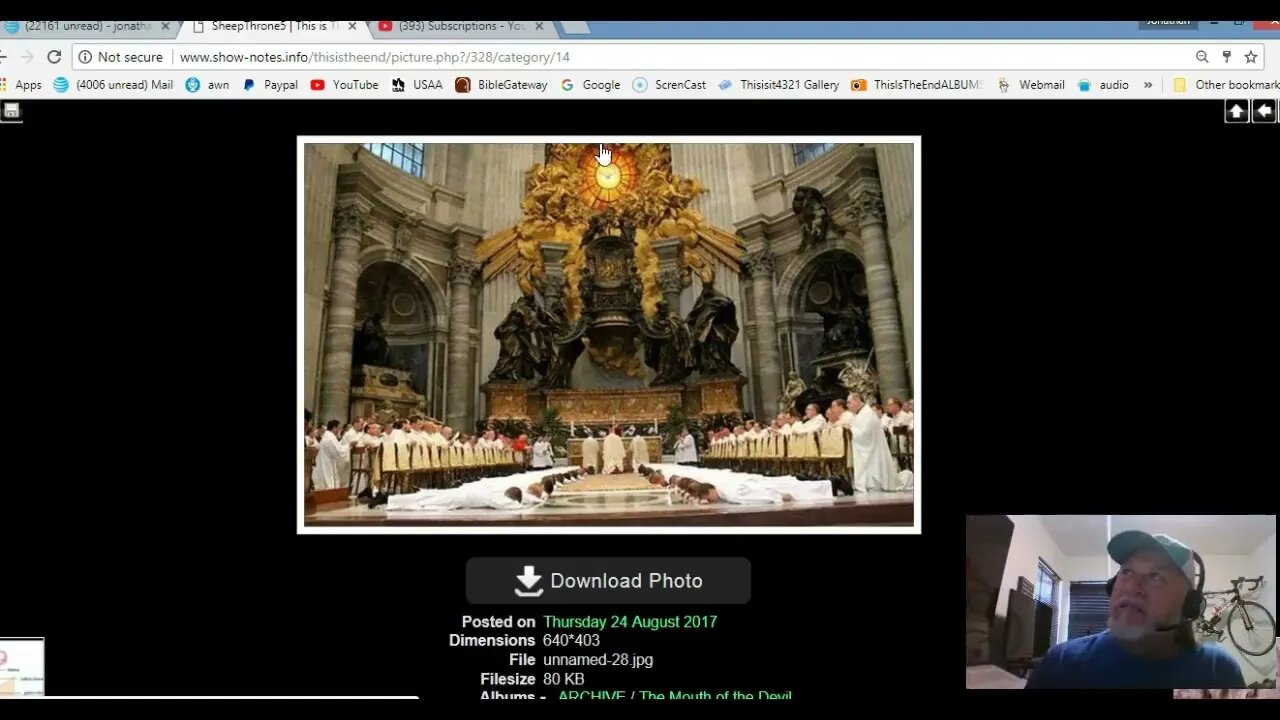 Picture cut off time - Jonathan Kleck
