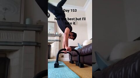 Day 153 - Learning How To Do Handstand Push Ups