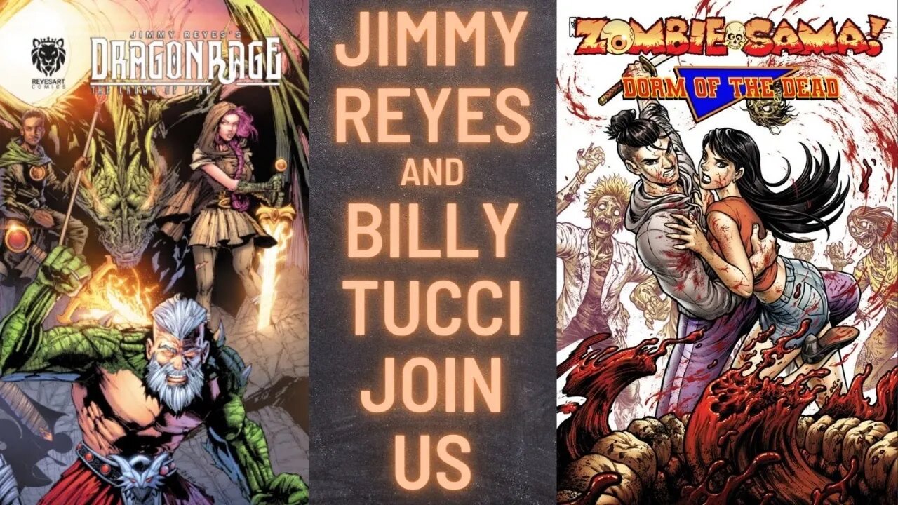 Creators Billy Tucci and Jimmy Reyes join us!