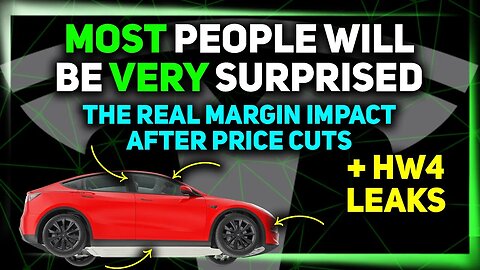 What's Really About to Happen to Tesla's Margins Now / HW4 Leaks ⚡️