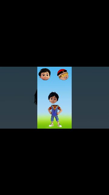 Match The Right Head | Vir The Robot Boy | Shiva | Motu Patlu | Mighty Raju | Wrong Head Puzzle
