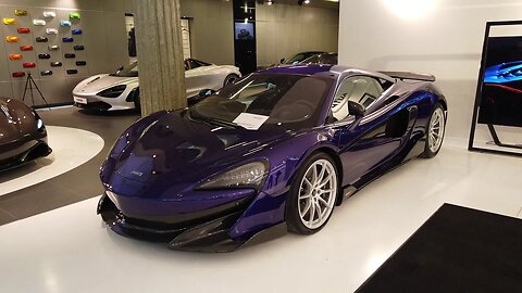 More of Lantana Purple McLaren 600 LT Clubsport Pro Pack Gloss Visual Carbon MSO Defined 60 fps 4k