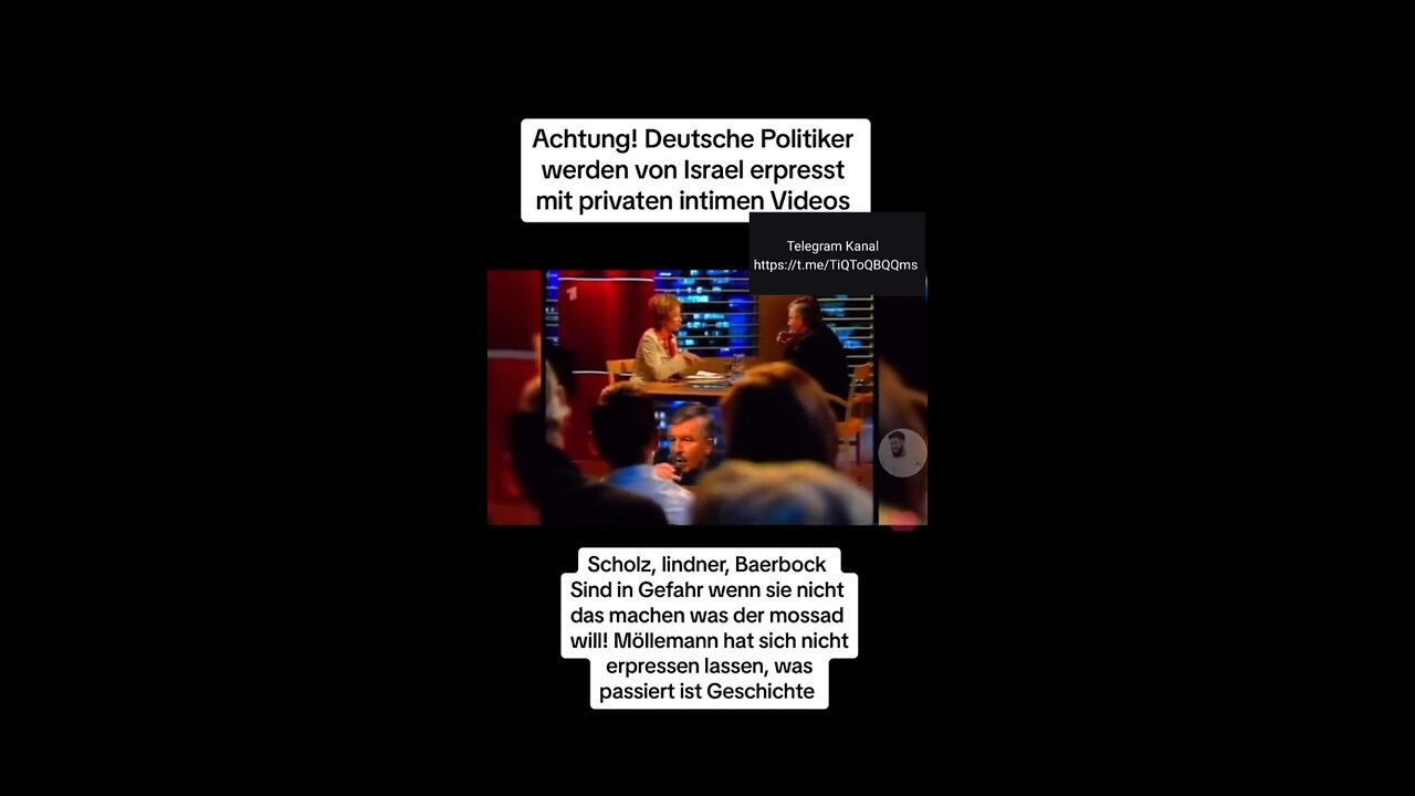 🇩🇪 Deutsche Politiker werden von 🇮🇱 ISRAEL 🔥 ERPRESST mit privaten INTIMEN Videos 🔥