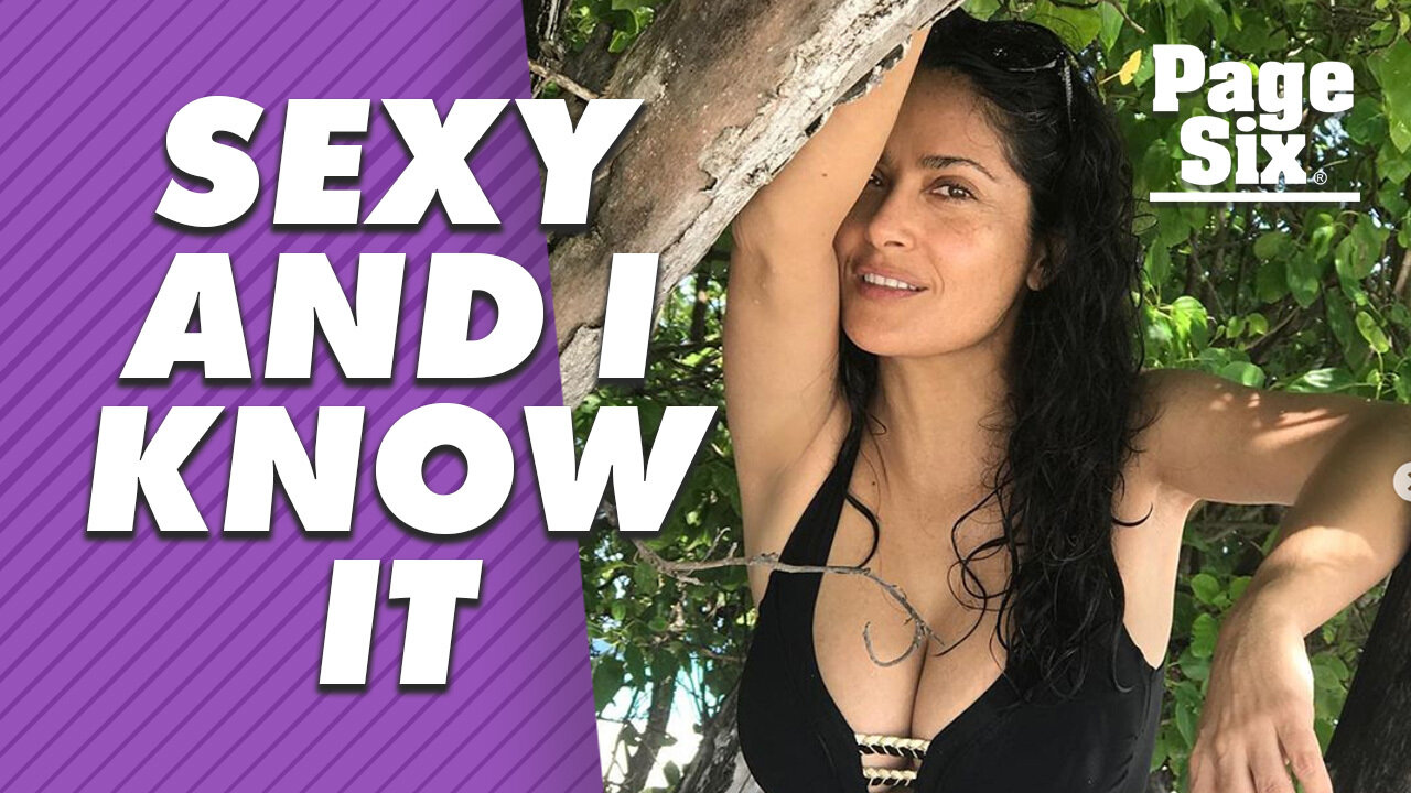 Salma Hayek's sexy bikini pictures prove 50s are hot