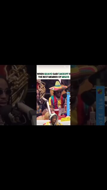 When #quavo said #takeoff is the best out of the migos legendary interview 🏆 #shorts