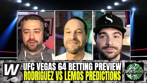 UFC Fight Night Predictions & Odds | Marina Rodriguez vs Amanda Lemos Preview | Inside the Distance