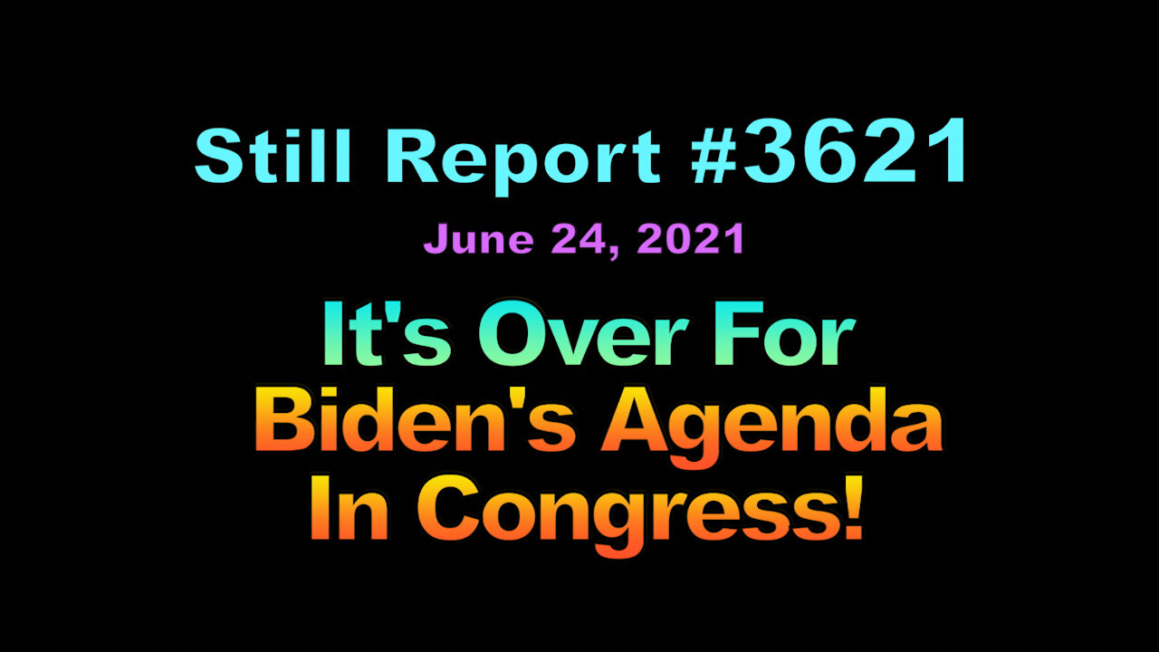 It’s Over For Biden’s Agenda in Congress, 362b