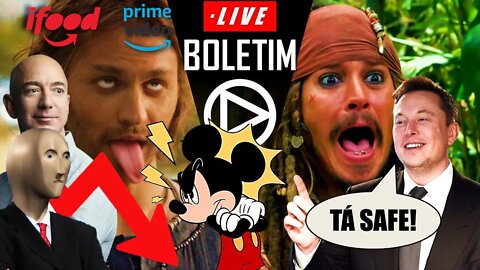 Anéis do Poder E IFood, Disney Quebrada e Twitter Já É Seguro?! #BOLETIM #HORAPLAY