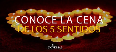 La cena de los 5 sentidos en Cartagena