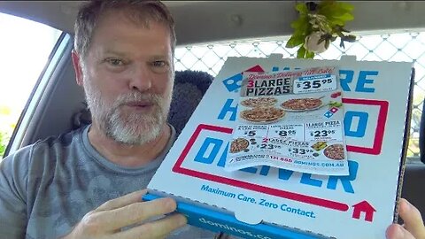 Domino's Cheese Toastie Crust Pizza Review