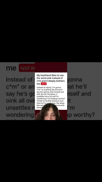 Reddit girl has cringe coomer boyfriend