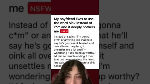 Reddit girl has cringe coomer boyfriend