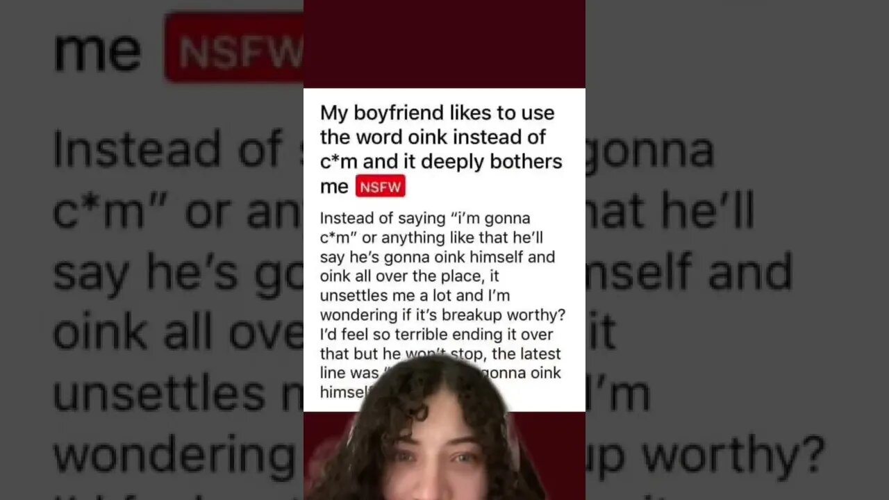 Reddit girl has cringe coomer boyfriend