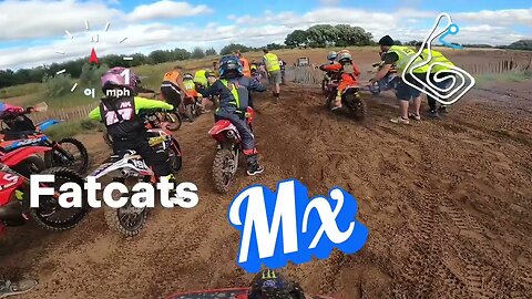 Kids Track fatCats - Wizzing round on A Yamaha 65cc