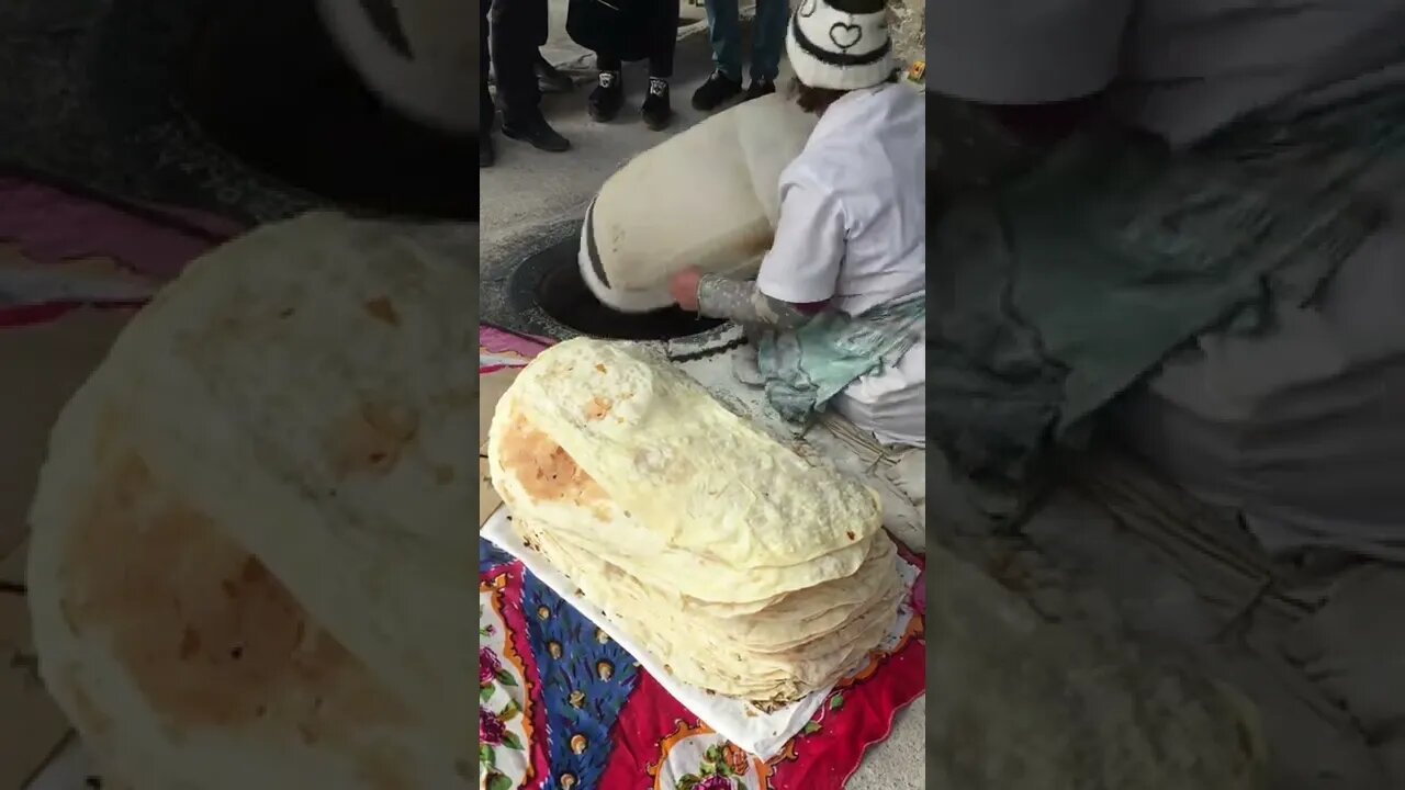 Lavash , Armenia bread making