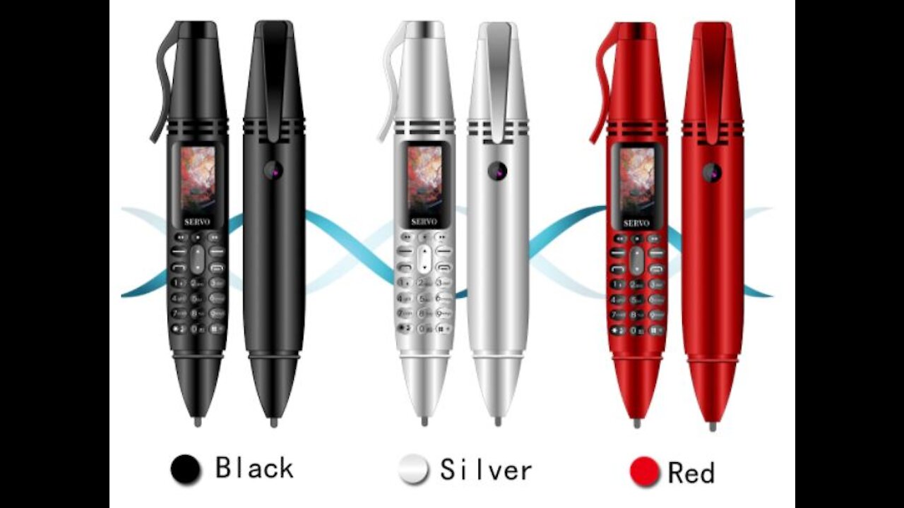 SERVO K07 Pen mini Cellphone 0.96" Tiny Screen GSM Dual SIM Camera Flashlight Bluetooth Dialer Mobil