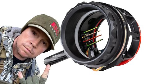 What color pins should you shoot for hunting?