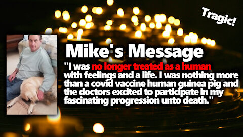 Mike Warns Us From Beyond The Grave In Obituary: Don't Be Bullied Into Unwanted Injections!