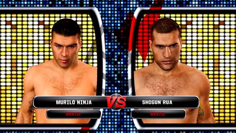 UFC Undisputed 3 Gameplay Shogun Rua vs Murilo Ninja (Pride)