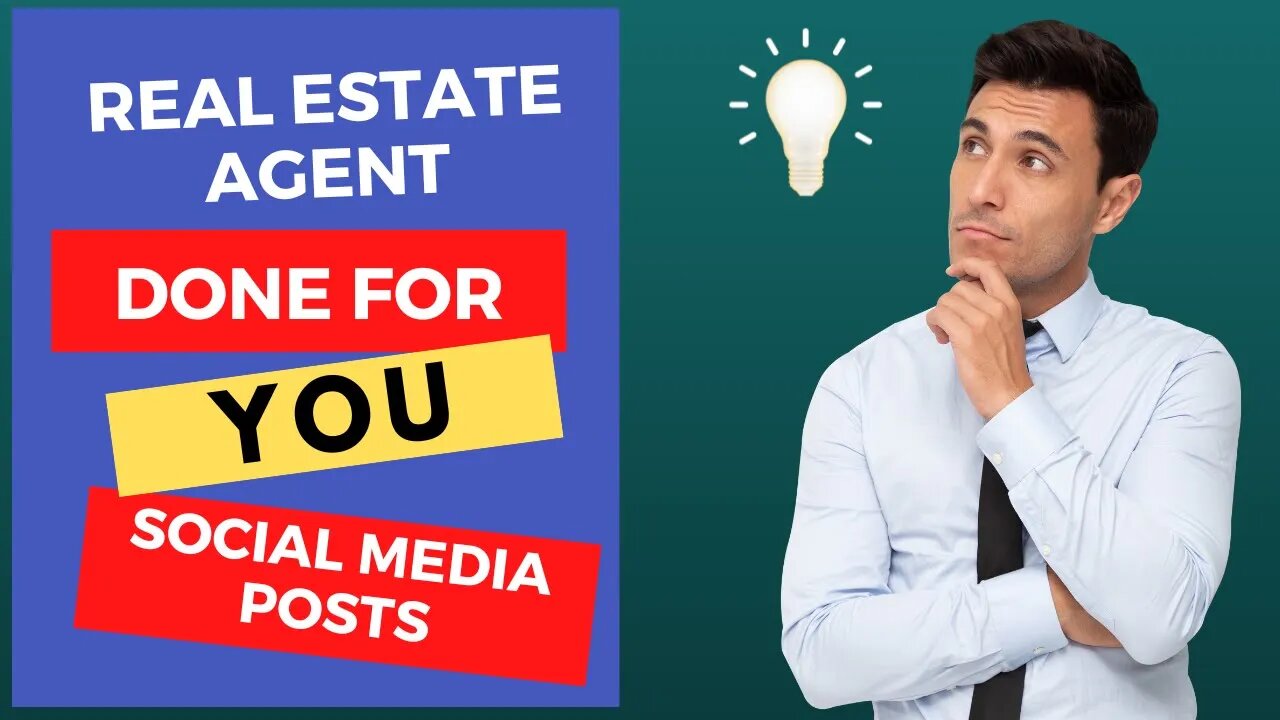 DFY Social Media Posting For Real Estate Agents
