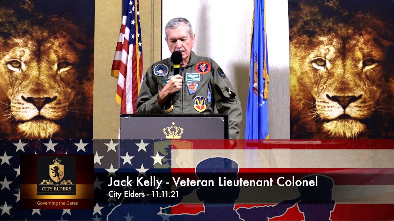 Vet. Lieutenant Colonel Jack Kelly 11.11.21