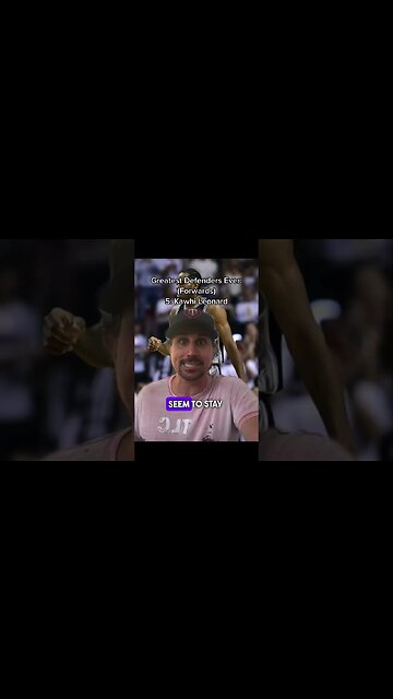 Kawhi Leonard Greatest NBA Defender EVER?! #shorts