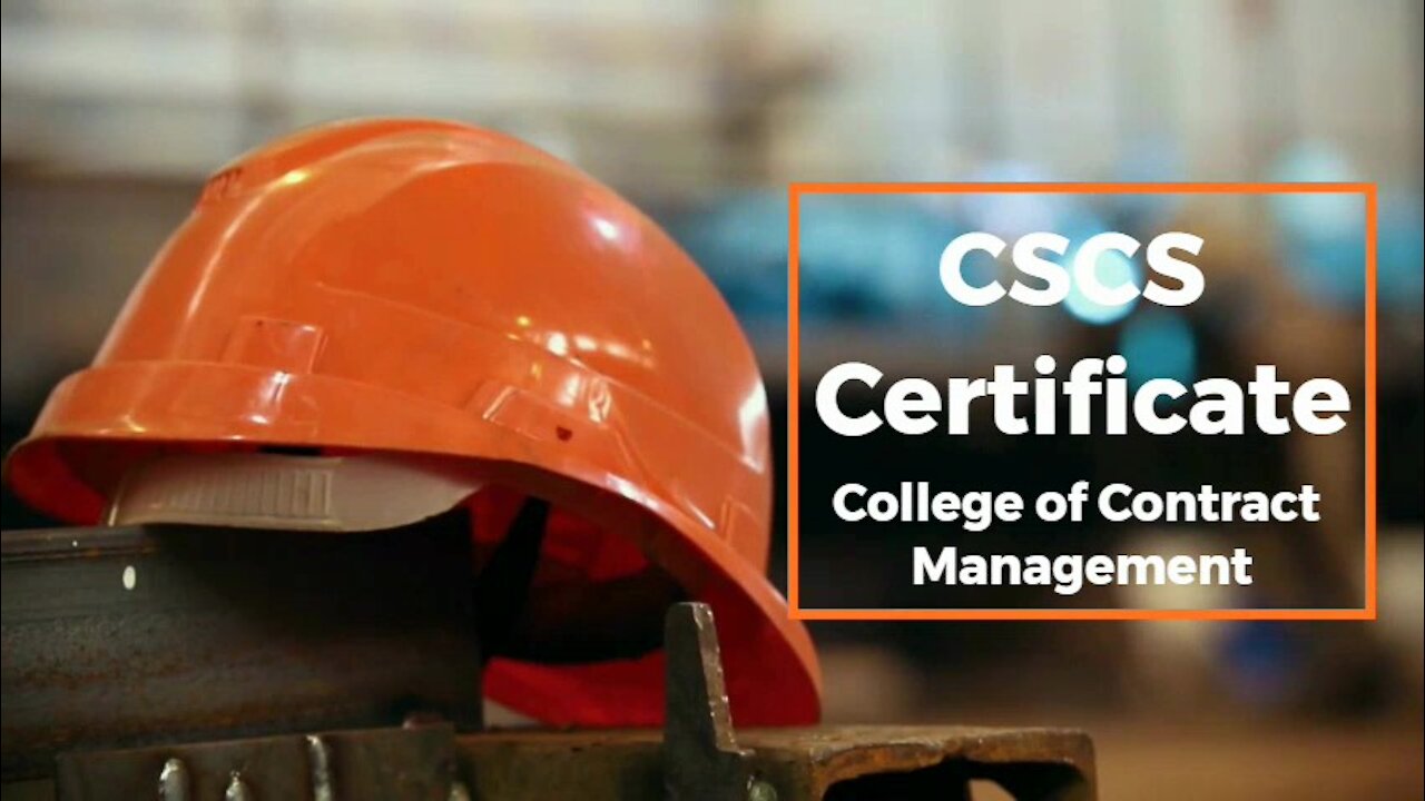 CSCS Certificate
