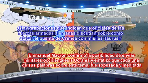 Sostenella y no enmendalla Macron confirmó la posibilidad de enviar militares occidentales a Ucrania