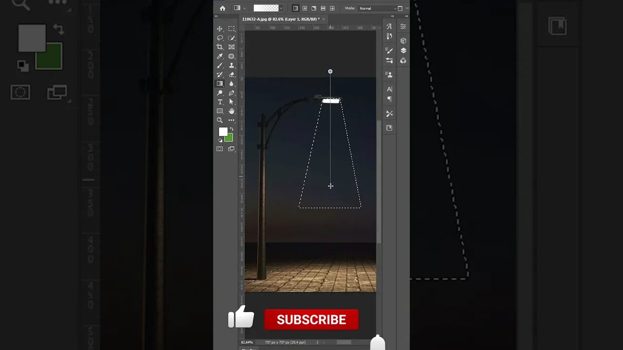 Spot Light Effect In Photoshop Tutorial #photoshop #shorts #ytshorts #trendingshortfffff #tutorial