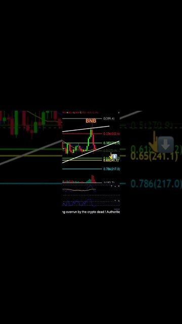 🚨BNB in bearish continuation pattern! Lower prices ahead!👀🙌💎