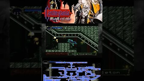 ✅CASTLEVANIA SOTN - #158 - O MELHOR METROIDVANIA #shorts