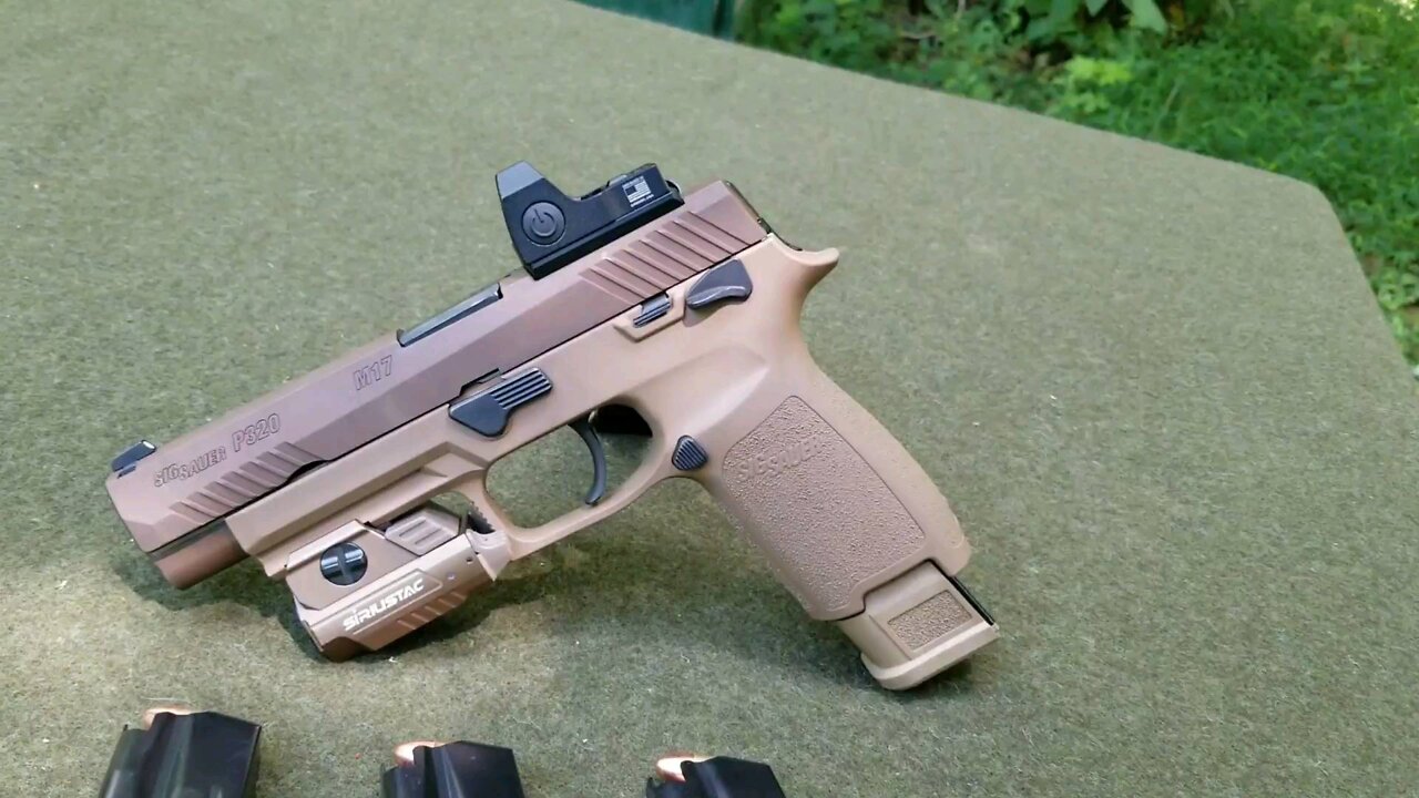 Sig Sauer P320 M17 9MM (Review)