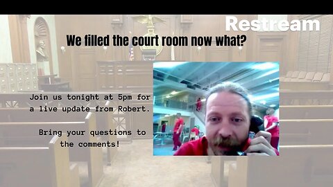 Post Court call with Robert Jones