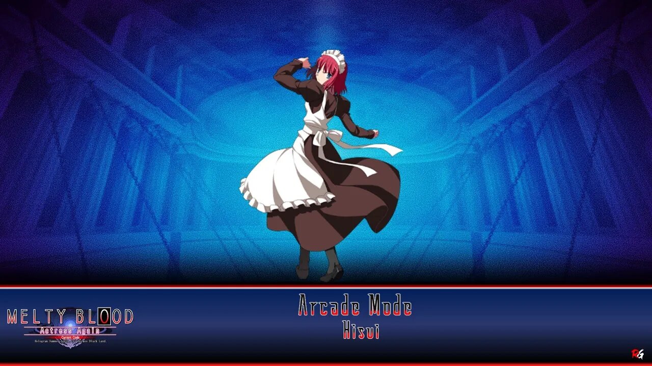 Melty Blood: Actress Again: Current Code: Arcade Mode - Hisui