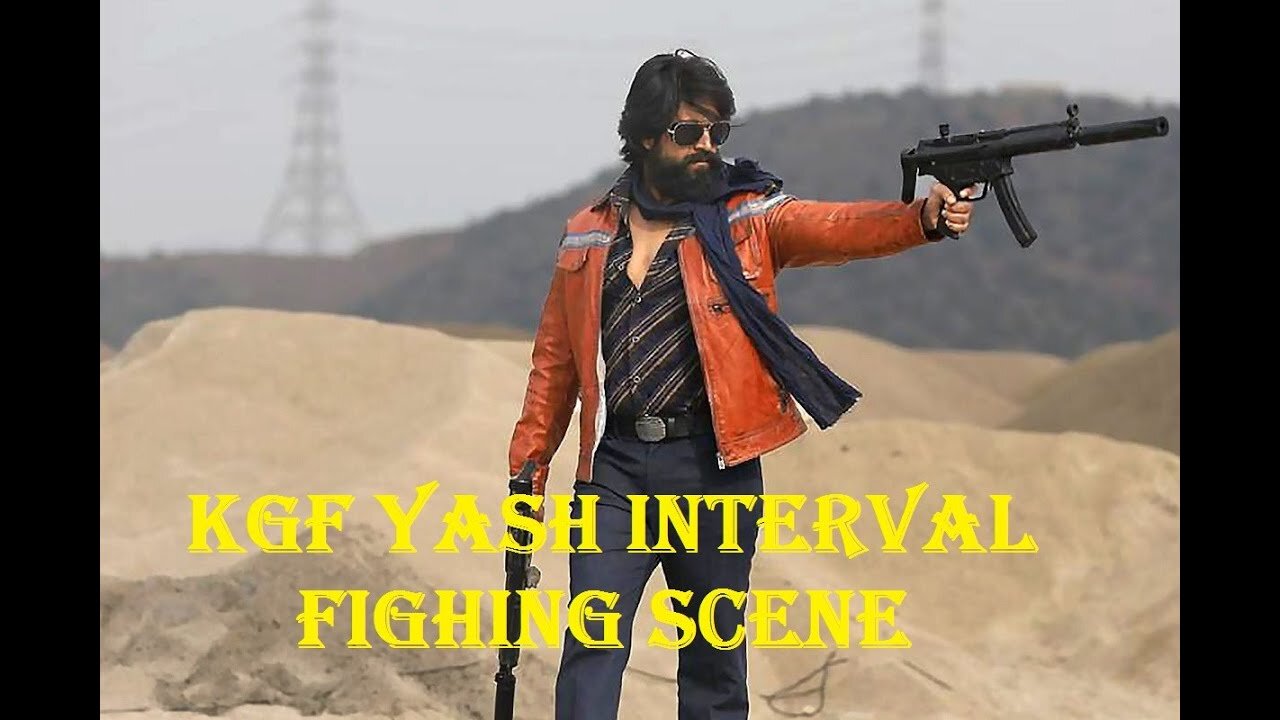 YASH LATEST SUPER FIGHT SCENE II GANGSTER FIGHTS WITH HUNDREDS OF GOONS SINGLE HANDEDLY