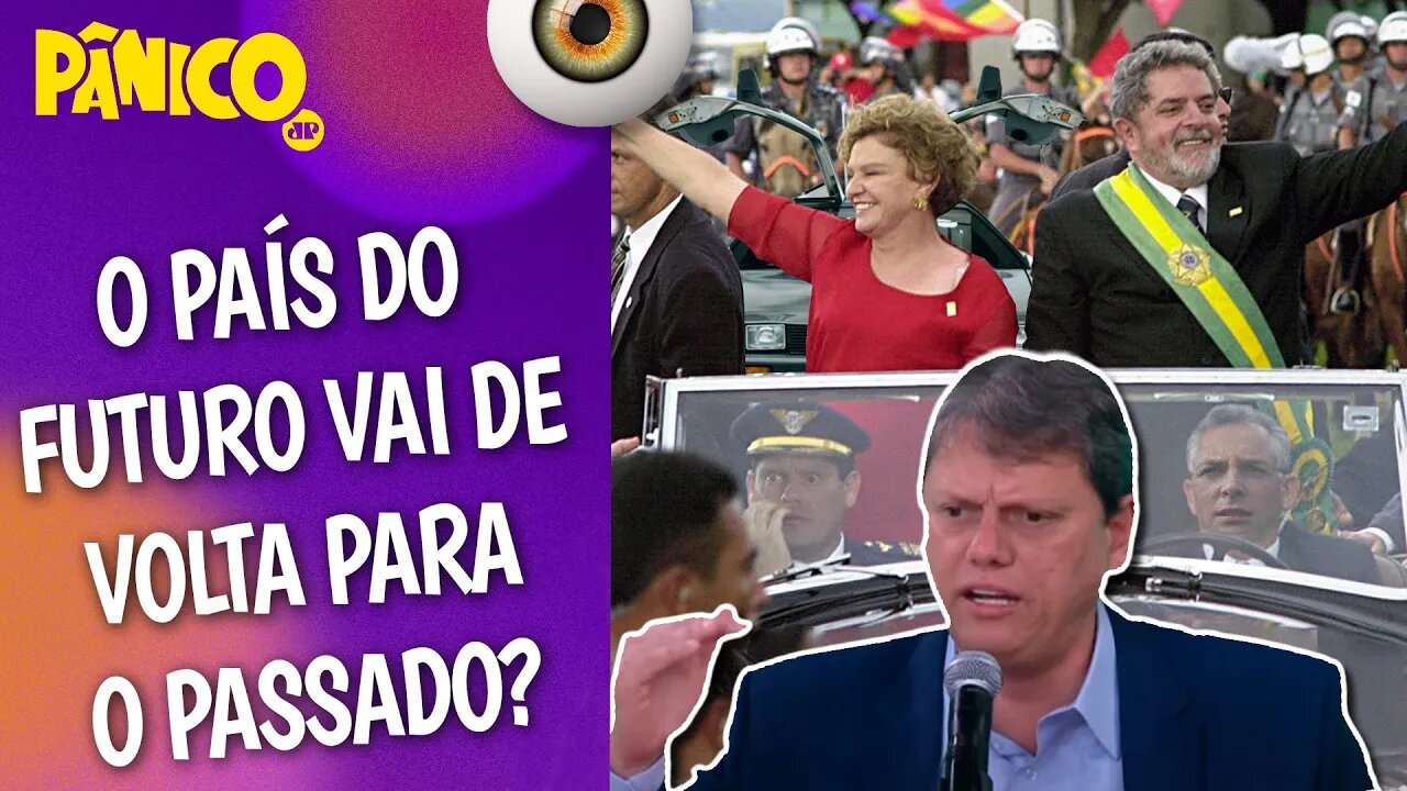 Tarcísio de Freitas: 'LULA CONDENOU O BRASIL AO SUBDESENVOLVIMENTO, ATRASO E POBREZA'