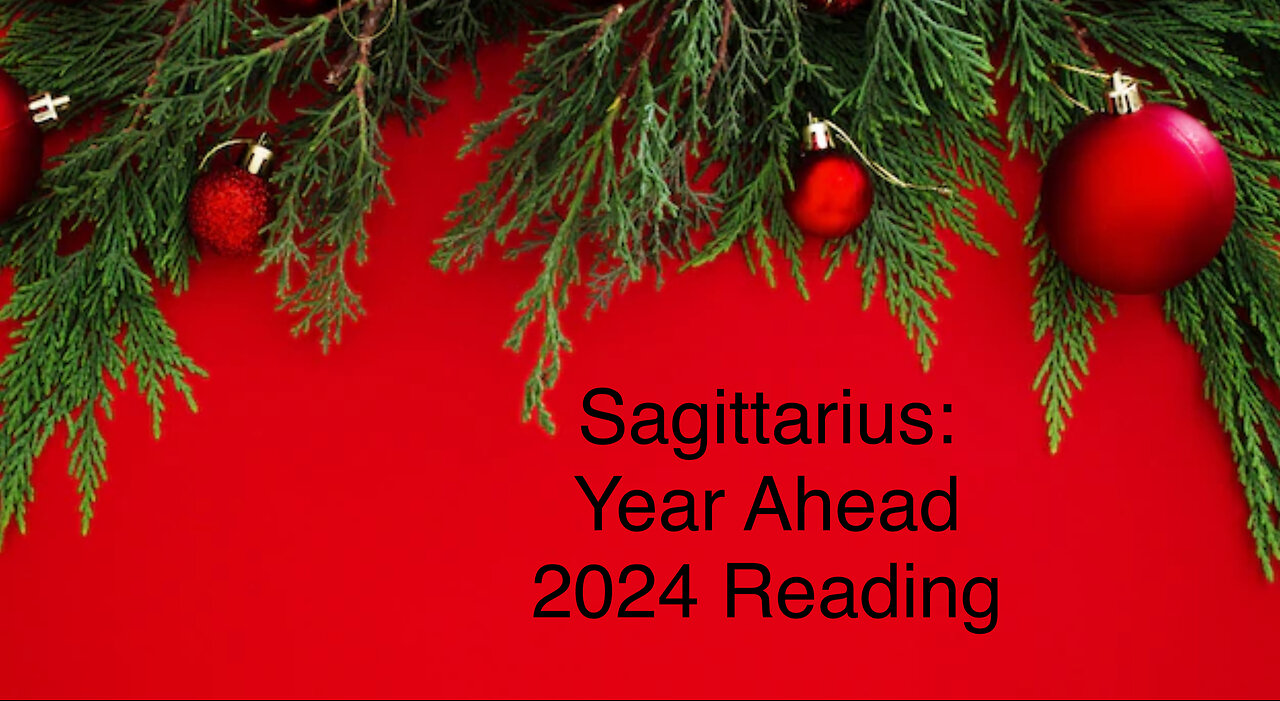 Sagittarius: Discover Your Destiny with a Year Ahead 2024 Reading with(The Portal Space Tarot)🧡