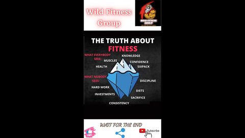 🔥The truth about fitness🔥#shorts🔥#viralshorts🔥#fitnessshorts🔥#wildfitnessgroup🔥