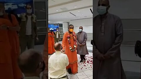 Chegada do Guruji a Toronto, Setembro 2022