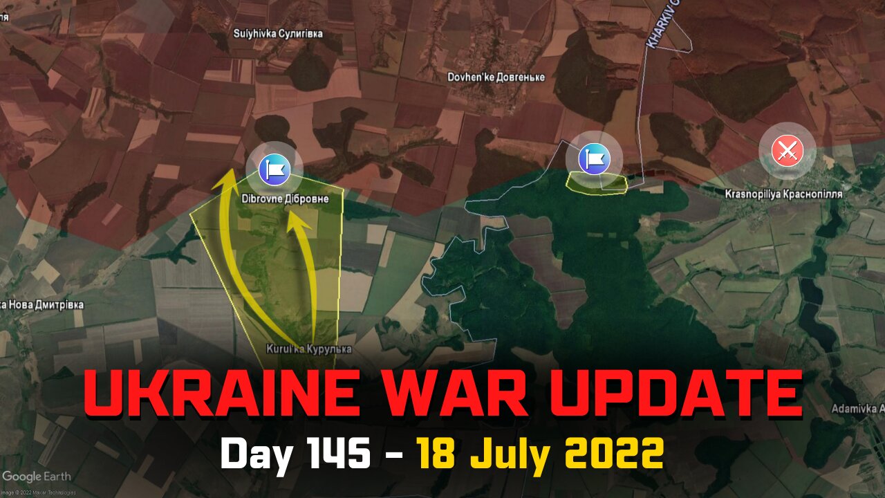 Russian Invasion of Ukraine [18 July 2022] - Ukraine counters on Izyum, Russia advances in Vuhledar