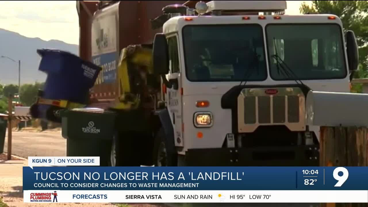 City of Tucson no longer has a 'landfill'