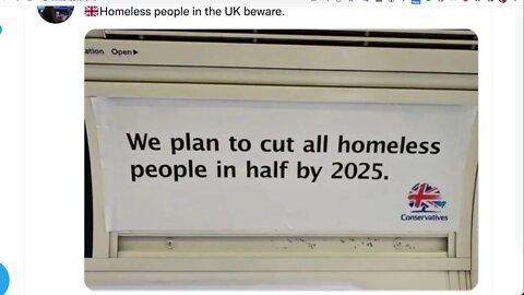 "We plan to cut all homeless people in half by 2025."