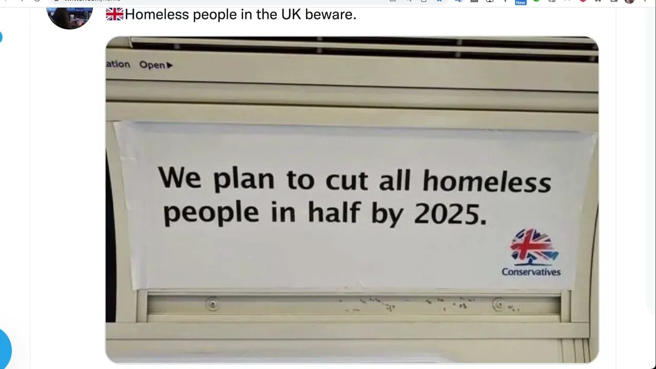"We plan to cut all homeless people in half by 2025."