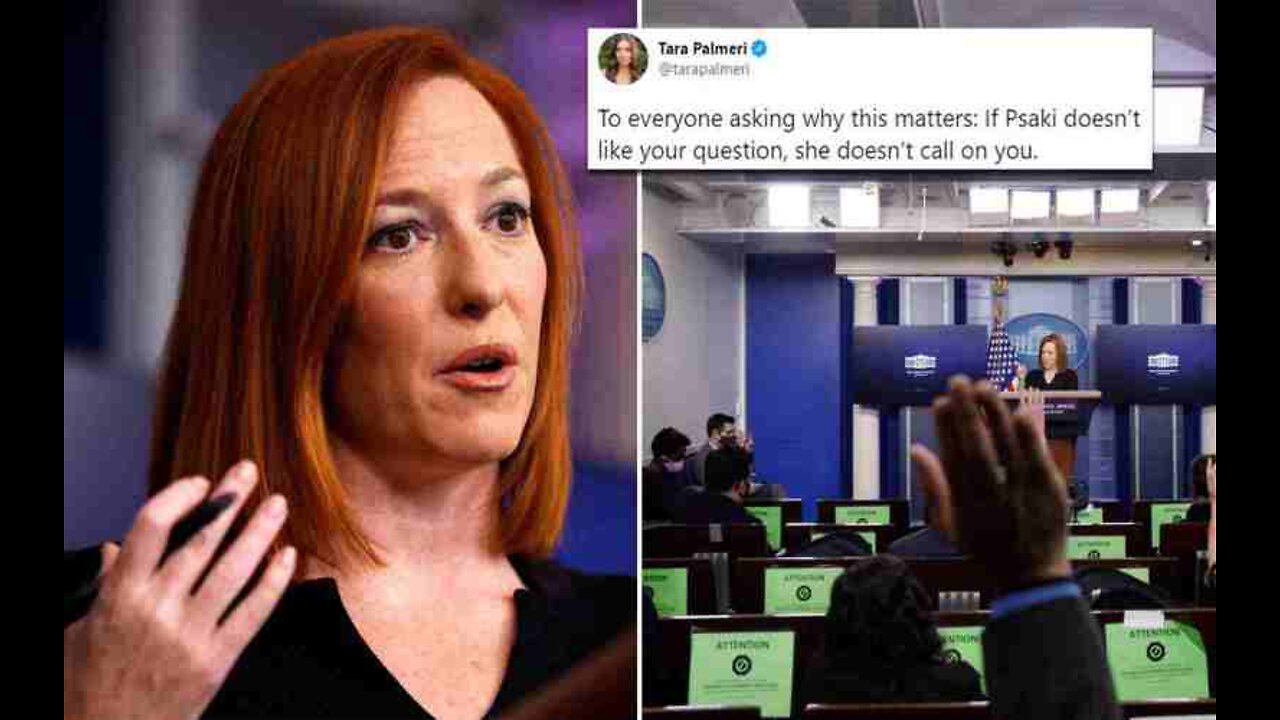 Reporter Repeatedly Interrupts Psaki for Not Taking His Question