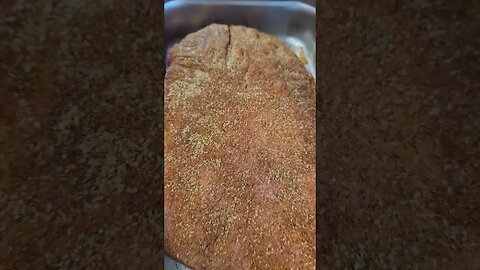 Brisket all Seasoned Ready for the Smoker @UncleTimsFarm #kärnəvór #pigtalk #carnivore #bbq