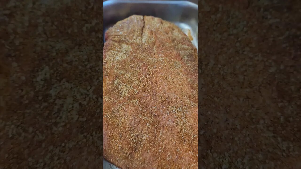 Brisket all Seasoned Ready for the Smoker @UncleTimsFarm #kärnəvór #pigtalk #carnivore #bbq