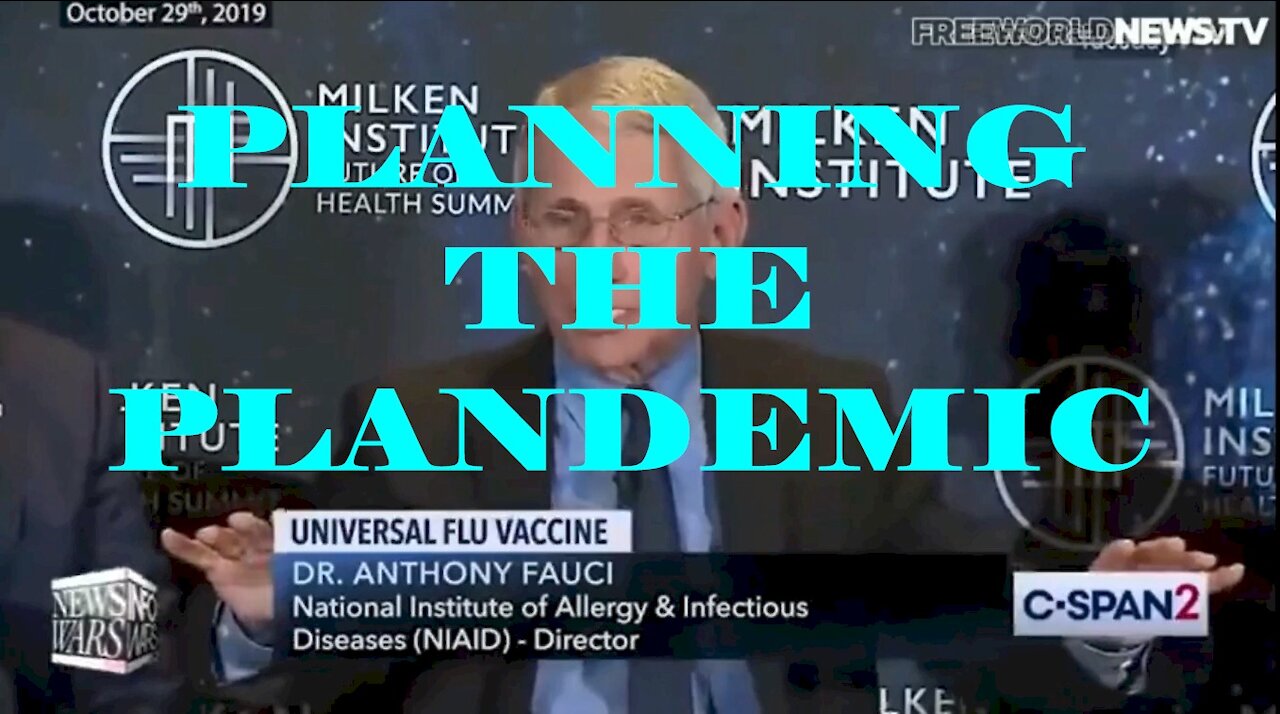 EMERGENCY BROADCAST, VIDEO EMERGES OF FAUCI AND HHS PLOTTING MASSIVE HEALTH SCARE USING NEW VIRUS