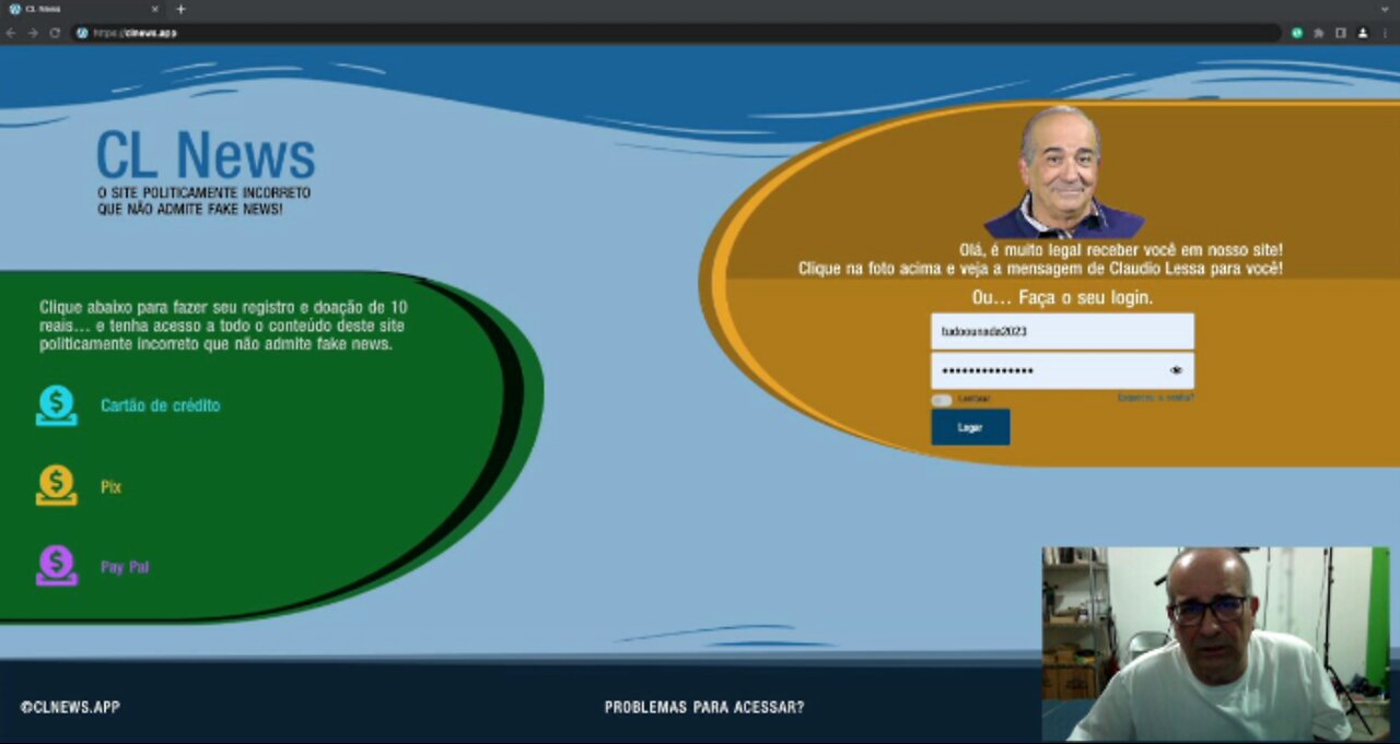 Como Acessar o Site clnews.app