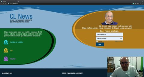 Como Acessar o Site clnews.app
